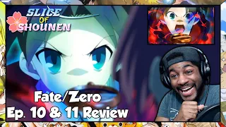 SoS | LITTLE RIN JUST SINGLE-HANDEDLY SHUT DOWN RYUNNOSUKE!!! (Fate/Zero Episode 10 & 11 Reaction)