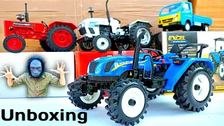 Big Tractor Unboxing Real Tractor Model unboxing | John Deere 5310 4WD Swaraj 855 FE Die Cast Model