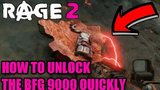 Rage 2: BFG 9000 how to quickly unlock it l! Bfg 9000 location. Rage 2 locations!