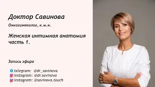 Женская интимная анатомия (Часть 1)