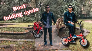 BTWIN Tilt 500 XS Review | Smallest and cutest😍😍 Folding cycle ever | Ronn MTB