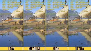 The Division 2 - Low vs Medium vs High vs Ultra