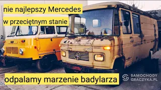 Duży grat Mercedes, czy złom stanie się pięknym klasykiem?