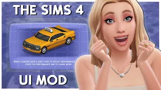 Sims 2 UI Mod for Sims 4! 🚕💚 (Thoughts & First Impressions)