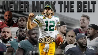 Every Time a Player has Mocked Aaron Rodgers' Belt and Faced Their Inevitable Doom