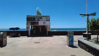 Realität Gran Canaria Maspalomas 30.4.23...mit dem Aufzug zum Strand....in Playa del Ingles...