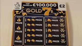 💥💥new gold 7s Lottery scratch card tickets💥💥