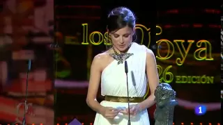 Elena Anaya gana el Goya a la mejor Actriz