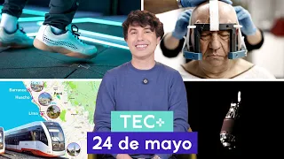 TEC+: Proyectos ferroviarios, basura espacial, temblores corporales y baldosas energía I 24 de mayo