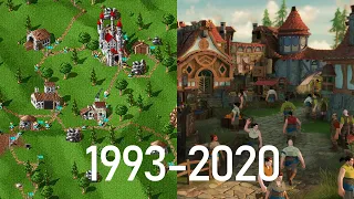 Эволюция серии игр The Settlers 1993 - 2020