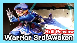 Warrior 3rd Awaken Skill Preview / Dragon Nest Korea (2022 December)