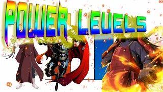Naruto VS Marvel(MCU) Power Level/Scale