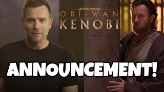 BREAKING!- OBI WAN KENOBI *OFFICIAL ANNOUNCEMENT*! PREMIER DATE MOVED! | Star Wars News | Kenobi