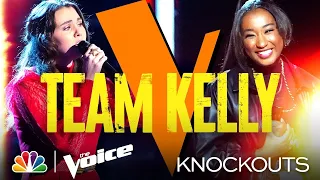 Emotional Performances from Team Kelly's Anna Grace and Gihanna Zoë - The Voice Knockouts 2021