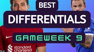 FPL GW9 THE BEST DIFFERENTIALS! | PREDICTED POINTS for Gameweek 9 Fantasy Premier League 2022-23