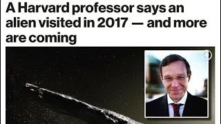A Harvard professor says an alien visited in 2017