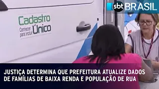 São Paulo terá que rever dados do Cadastro Único | SBT Brasil (05/10/23)