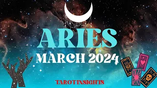 ARIES😱URGENT🚨SOMEONE WHO DIED⚰️😱 WANTS YOU TO KNOW ✝️  💣TAROT LOVE READING⏳MARCH 2024