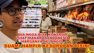 Suami Indonesia ngga nyangka makanan Indonesia yang dijual disini harganya selangit