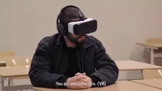 A day in school. In virtual reality.