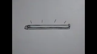 How to draw a tube light