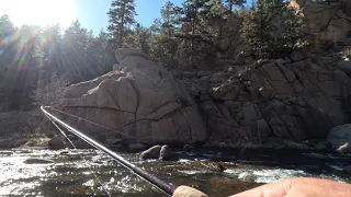 Another Great Day Of River Fishing In Colorado For Trout