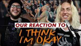 Wyatt and OHRION React: I Think I'm OKAY by Machine Gun Kelly, YUNGBLUD and Travis Barker