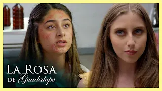 Sonia ya creció y prepara su venganza contra Melissa | La Rosa de Guadalupe 2/4 | La niña empedrada