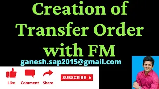 SAP WM TO Creation with Function Module by Ganesh Padala- SAP FM for Transfer Order Creation