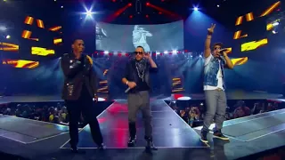 Don Omar X Daddy Yankee X  Wisin y  Yandel - Hasta Abajo en Concierto