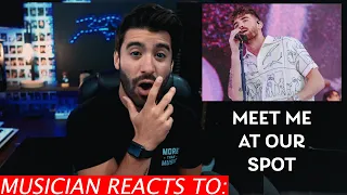 Reacting TO The Chainsmokers - Meet Me At Our Spot Remix Live from Super Bowl