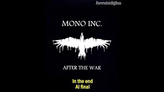 Mono Inc. - In the end (Inglés - Español)
