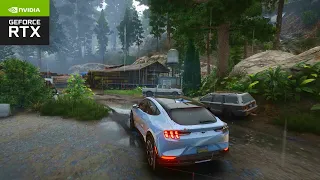 Maxed Setting GTA 5 OffRoad with Realistic Vegetations and Dense Forest  RTX 3090 Ray Tracing 2022