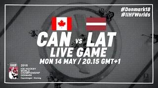 Canada - Latvia | Full Game | 2018 IIHF Ice Hockey World Championship