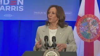 VP Kamala Harris calls for restoration of abortion rights in Jacksonville