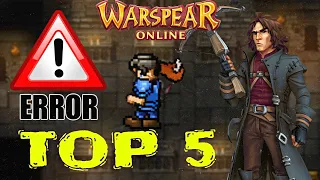 WARSPEAR ONLINE ➤ ТОП 5 ОШИБОК ИГРОКОВ!