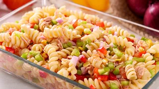 Cold Pasta Salad with Tuna - Quick, Easy and Very Delicious Recipe