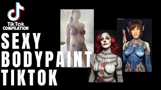 TikTok SEXY BODY PAINT COMPILATION #1