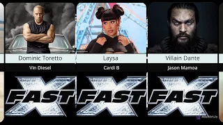 FAST X : All Cast