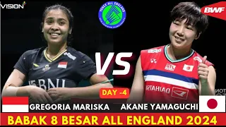 🔴Gregoria Mariska TUNJUNG (INA) vs Akane YAMAGUCHI (JPN) | All England  2024