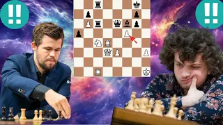 Perfect chess game 14 | Magnus Carlsen vs Hans Niemann 3