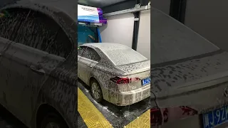 AUTOMATIC CAR WASH TUNNEL MACHINE #shorts #WASH