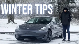 Cold Weather Tips for your Tesla!