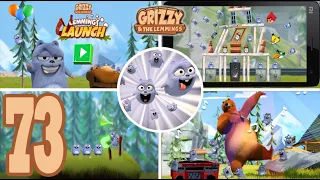 Grizzy and the Lemmings: Lemming Launch - Gameplay Walkthrough Part 73 (Android, IOS)