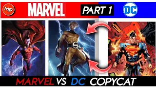 40 Marvel vs Dc Characters Copycats from each other | Marvel Copied characters| DC Copied characters