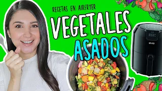 COMIDA SALUDABLE EN LA FREIDORA DE AIRE #Vegetales #AirFryer | Do It! Laura