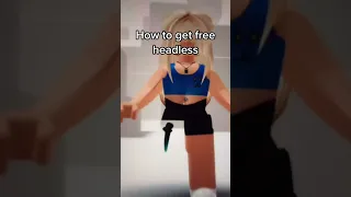 HOW TO GET HEADLESS HEAD FOR FREE JANUARY 2022 (ROBLOX)