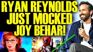 RYAN REYNOLDS JUST WRECKED JOY BEHAR AFTER DEADPOOL 3 DRAMA! Disney & Marvel Lose Their Minds