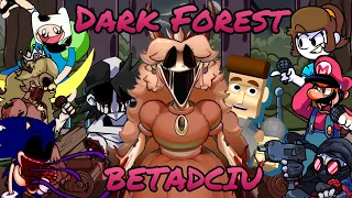 Dark Forest But Every Turn A Different Cover Is Used (ft. EnderZX) | FNF Mario’s Madness V2 BETADCIU