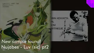 New sample found! | Nujabes feat. Shing02 - Luv (sic) pt2 (Found by MikeWSampled)